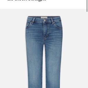 Frame Denim Classic Blue Straight-Leg Jeans